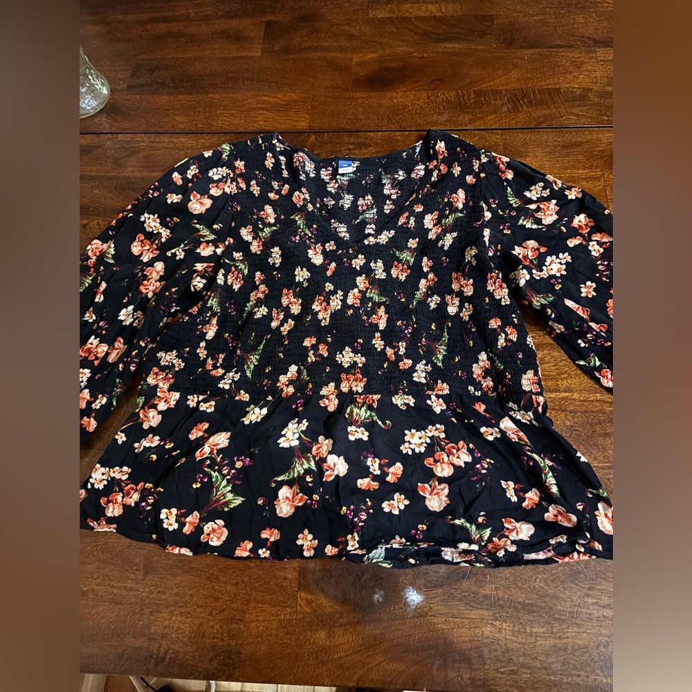 Floral Long Sleeve Blouse